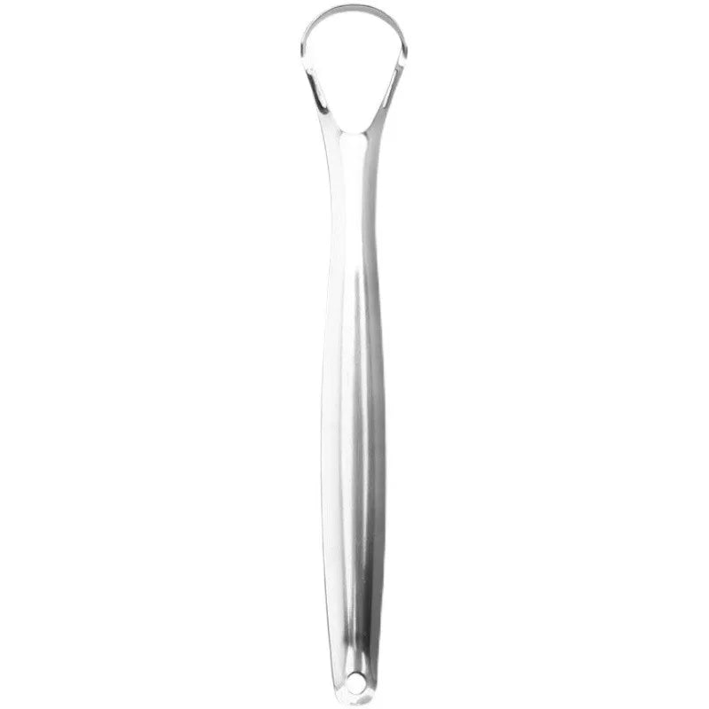 Tongue Scraper–Remove Tongue Coating, Bad Breath&Oral Odor,Fresh Breath Instantly, Reusable, Before/After Effect