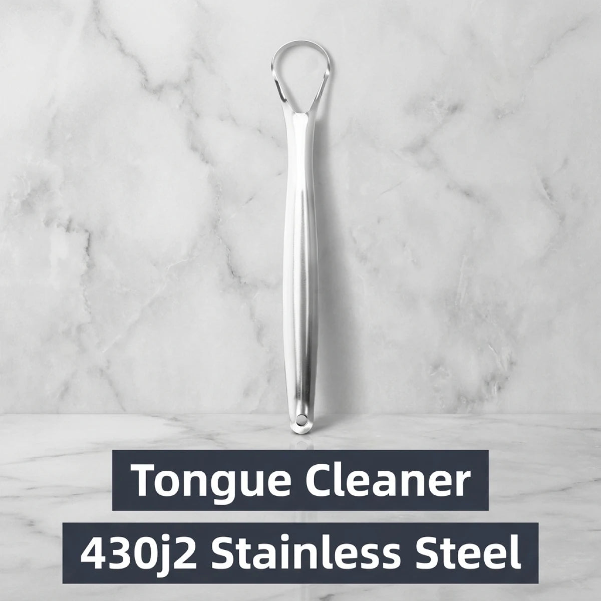 Tongue Scraper–Remove Tongue Coating, Bad Breath&Oral Odor,Fresh Breath Instantly, Reusable, Before/After Effect